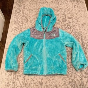 Girls hooded North Face Oso Jacket